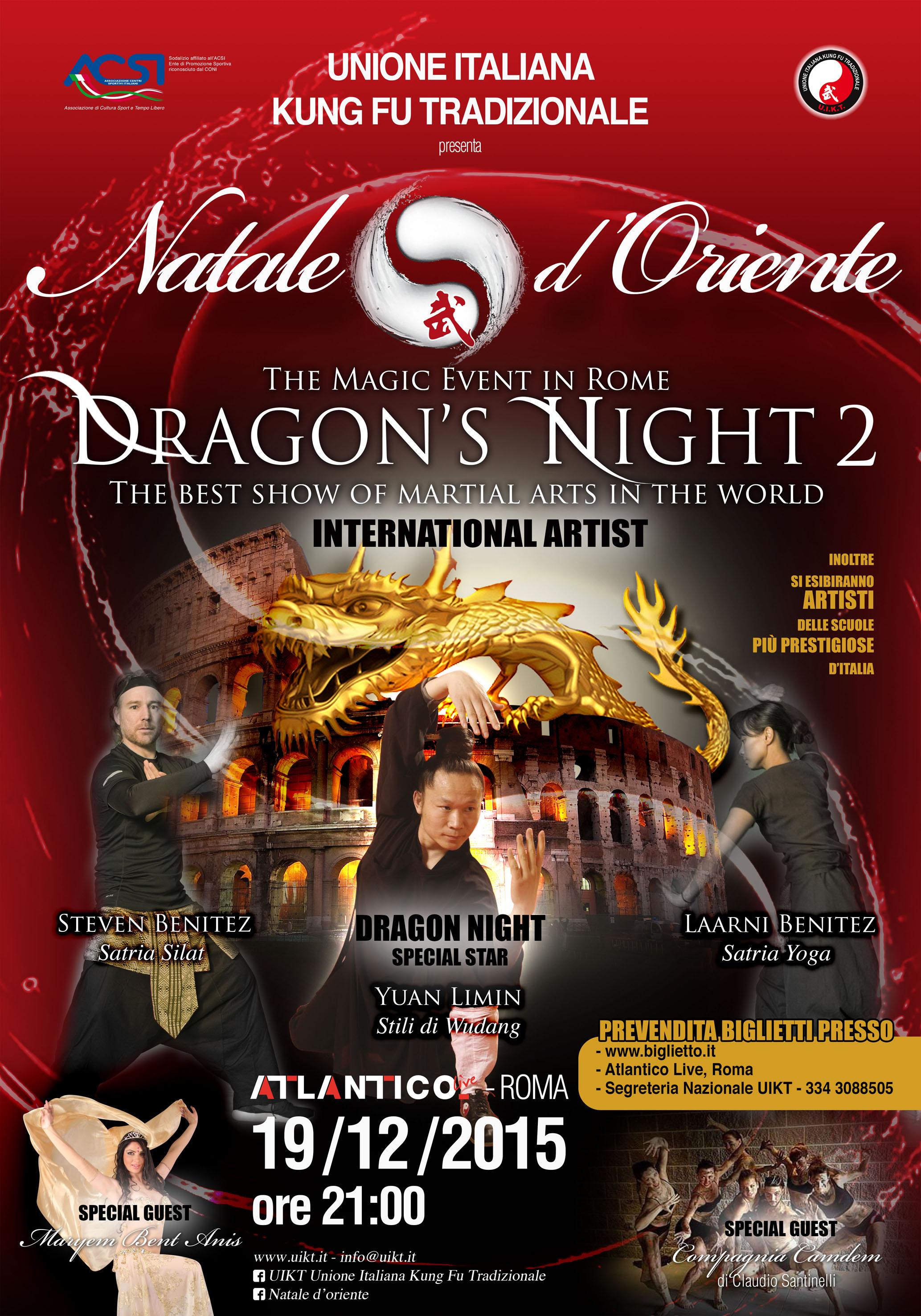 Locandina Dragon's Night